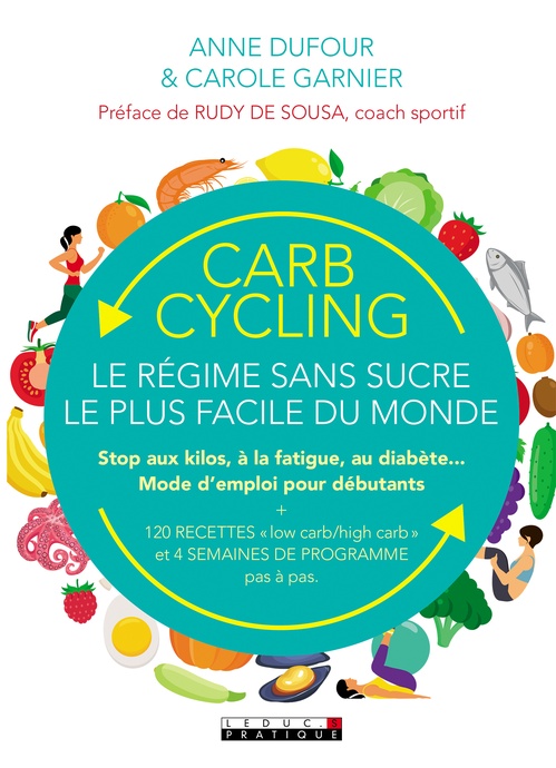 ebook cover of Carb cycling : le régime sans sucre le plus facile du monde, by Anne Dufour, Carole Garnier