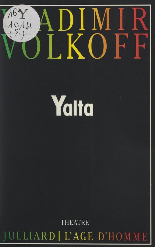 Couverture ebook de Yalta, de Vladimir Volkoff