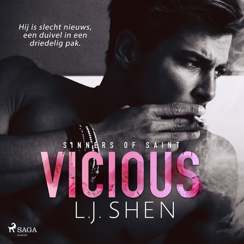 audiobook cover of Vicious, by L.J. Shen