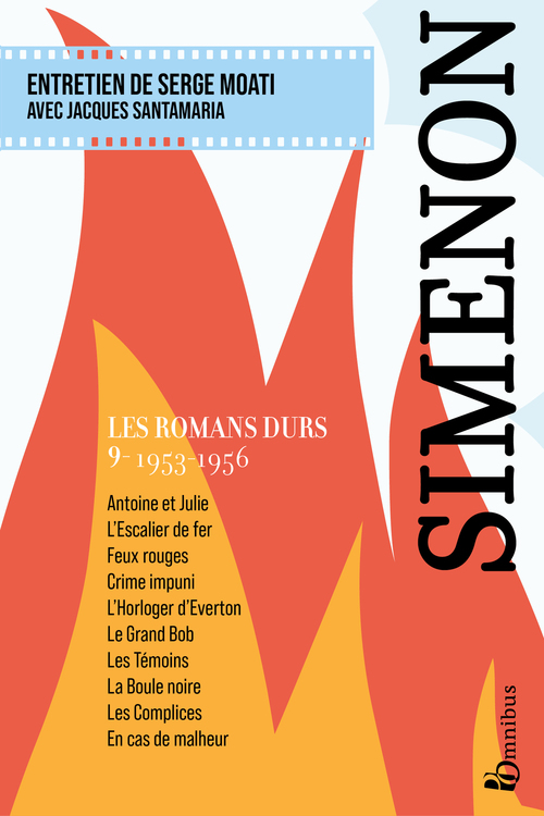 Couverture ebook de Les Romans durs, Tome 9 1953-1956, de Georges Simenon