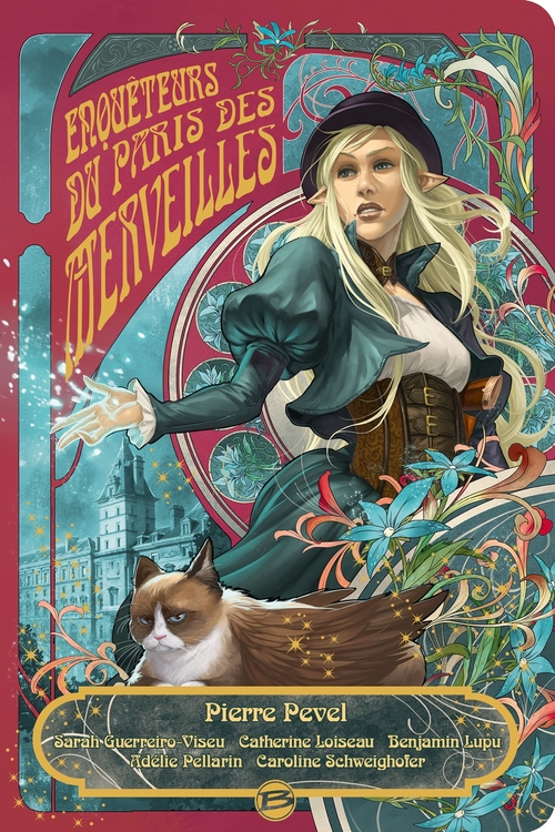 ebook cover of Le Paris des merveilles : Enquêteurs du Paris des Merveilles, by Pierre Pevel, Benjamin Lupu, Catherine Loiseau, Caroline Schweighofer, Sarah Guerreiro-Viseu, Adélie Pellarin