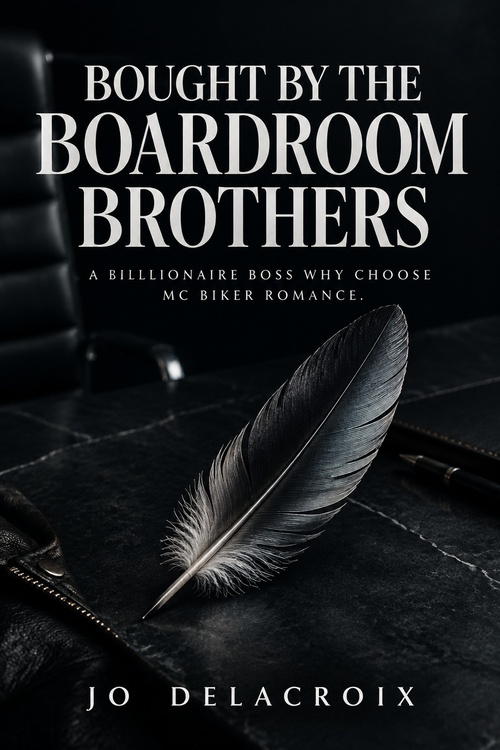 Couverture ebook de Bought by the Boardroom Brothers, de Jo Delacroix