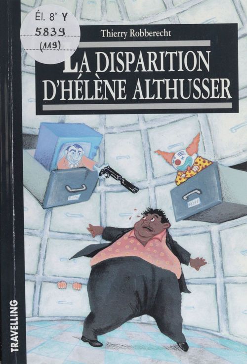 Couverture ebook de La Disparition d'Hélène Althusser, de Thierry Robberecht