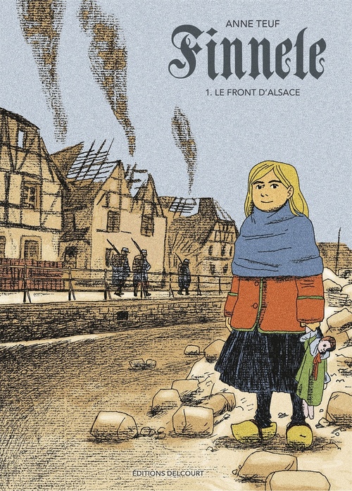 Couverture ebook de Finnele T01 - Le Front d'Alsace, de Anne Teuf