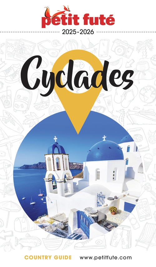 Couverture ebook de Guide Cyclades 2025/2026 Petit Futé, de Collectif