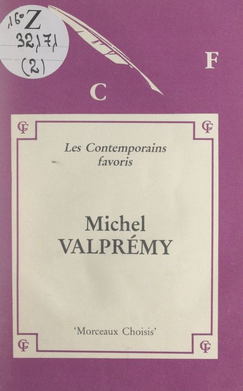 ebook cover of Michel Valprémy, by Michel Valpremy