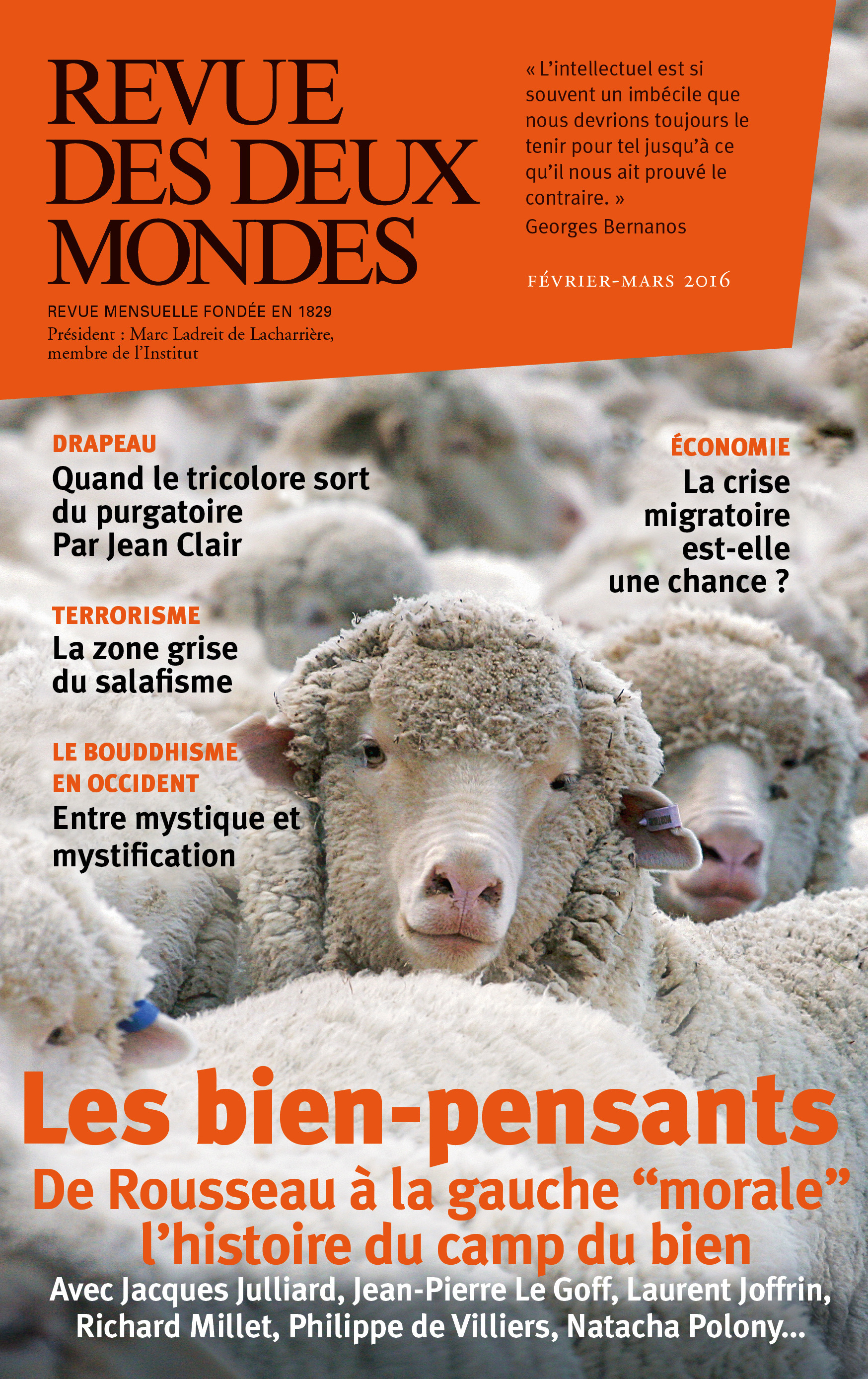Couverture ebook de Revue des Deux Mondes février 2016, de Revue Des Deux Mondes