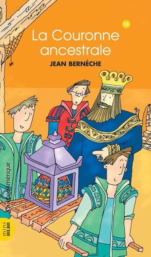 ebook cover of Mathieu 10 - La Couronne ancestrale, by Jean Berneche