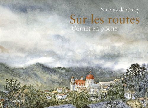 ebook cover of Sur les routes, by Nicolas de Crécy