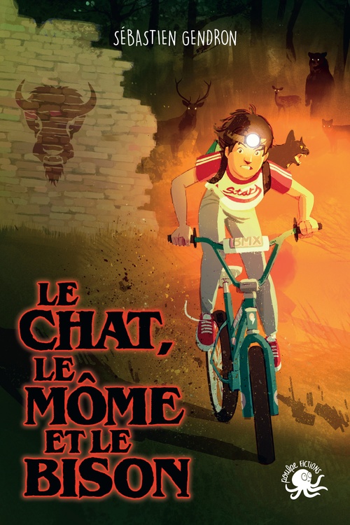ebook cover of Le chat, le môme et le bison, by Sébastien Gendron