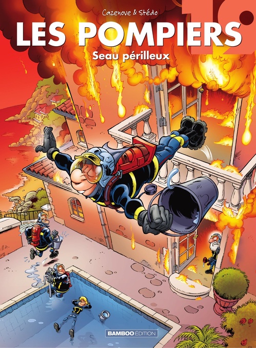 Couverture ebook de Les Pompiers - Tome 19, de Christophe Cazenove, Stédo