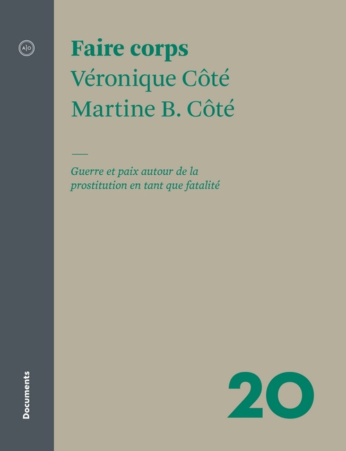 Couverture ebook de Faire corps, de Cote Veronique