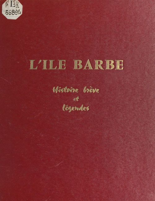 Couverture ebook de L'Île Barbe, de Jean Forey