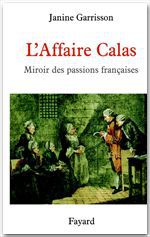 Couverture ebook de L'Affaire Calas, de Janine Garrisson