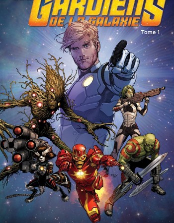 ebook cover of Les Gardiens de la Galaxie (2013) T01, by Brian Michael Bendis, Steve Mcniven, Sara Pichelli