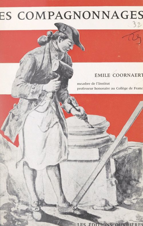 Couverture ebook de Les compagnonnages en France, du Moyen Âge à nos jours, de Emile Coornaert