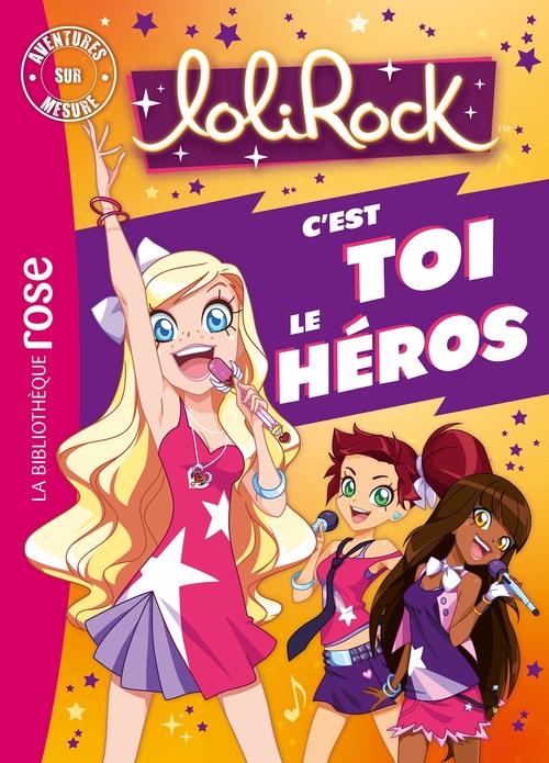 Couverture ebook de LoliRock - C'est toi le héros XXL, de Marathon Média