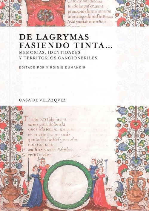 ebook cover of De lagrymas fasiendo tinta..., by Virginie Dumanoir