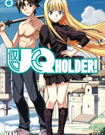 ebook cover of UQ Holder! T08, by Ken Akamatsu
