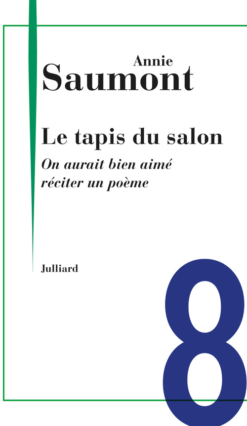 ebook cover of On aurait bien aimé réciter un poème, by Annie Saumont