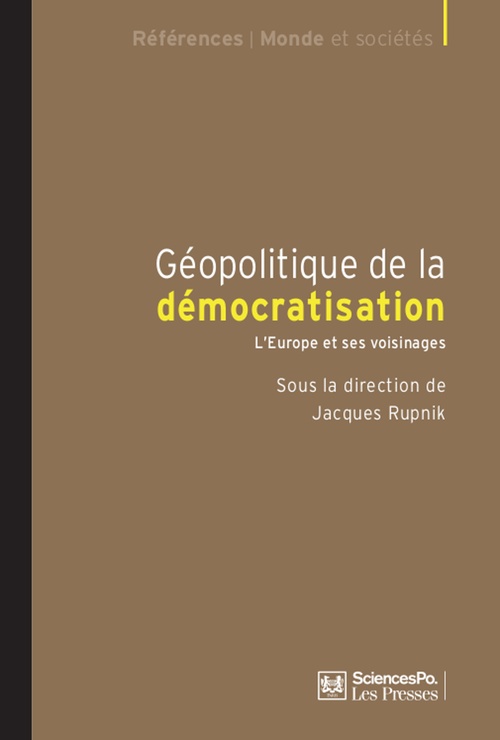 Couverture ebook de Géopolitique de la démocratisation, de Jacques Rupnik