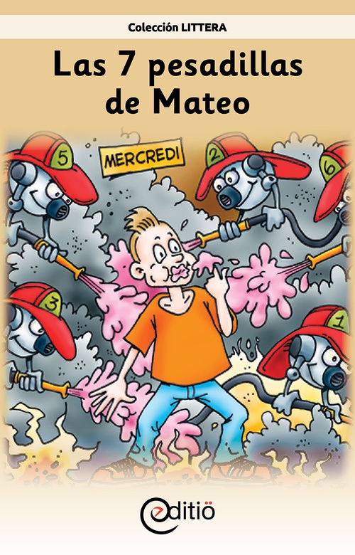 ebook cover of Las 7 pesadillas de Mateo, by Collectif