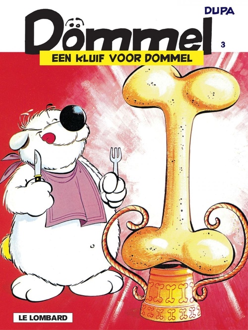 ebook cover of Een kluif voor Dommel, by Dupa
