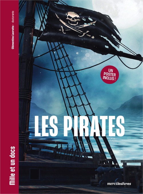 Couverture ebook de Les Pirates - Mille et un docs, de Clémentine Lacrotte