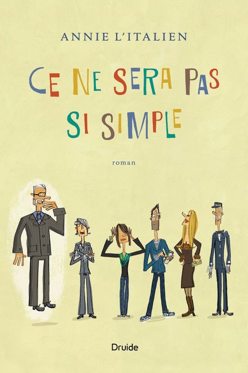 Couverture ebook de Ce ne sera pas si simple, de Annie L'italien