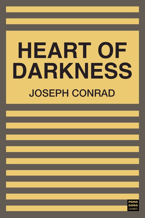 ebook cover of Heart of Darkness, by Joseph Conrad