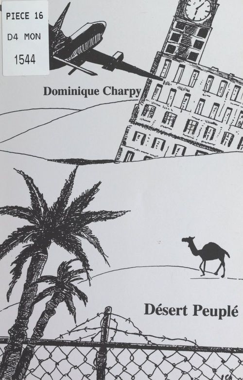 ebook cover of Désert peuplé, by Dominique Charpy