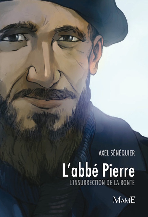 Couverture ebook de L'abbé Pierre, de Axel Sénéquier
