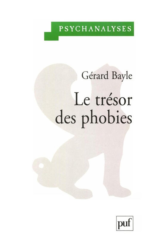 Couverture ebook de Le trésor des phobies, de Gérard Bayle