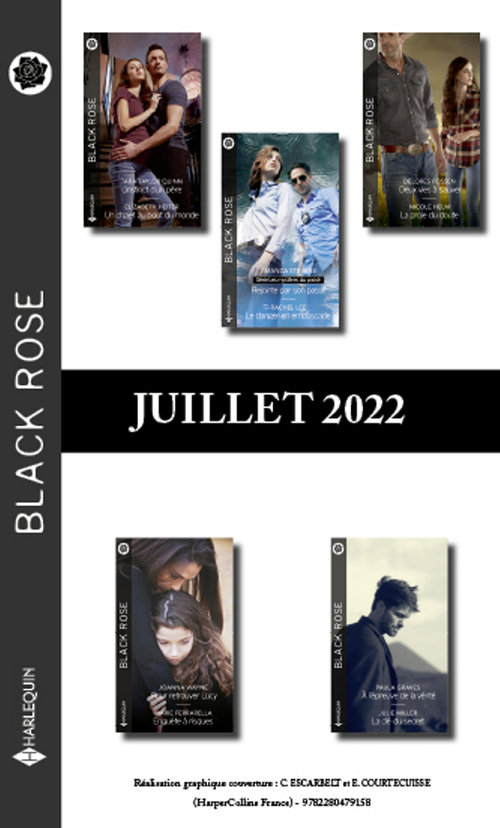 ebook cover of Pack mensuel Black Rose : 10 romans (juillet 2022), by Collectif