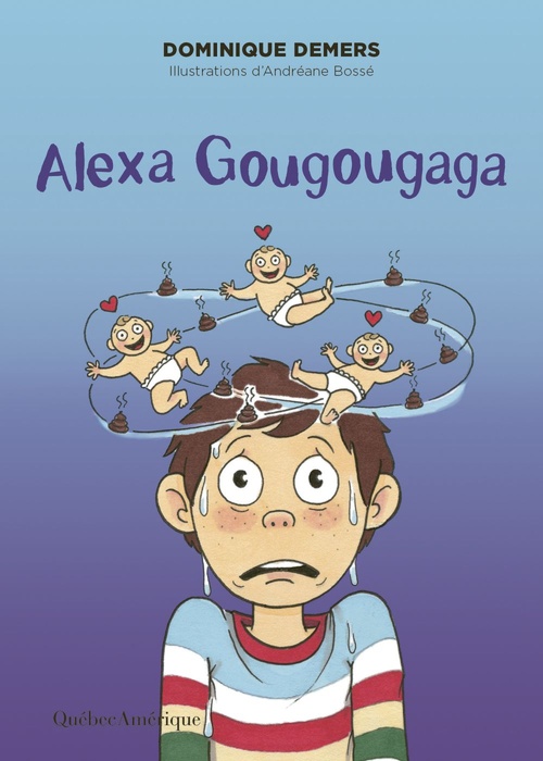 Couverture ebook de Alexa Gougougaga, de Dominique Demers