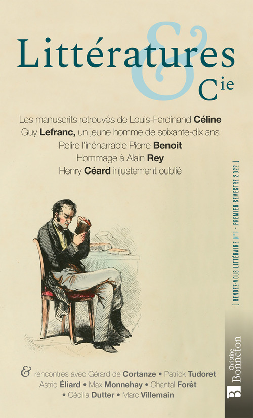 ebook cover of Littératures & Cie n°1, by Joseph Vebret