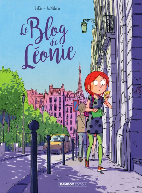 ebook cover of Le blog de Léonie, by BeKa, Grégoire Mabire