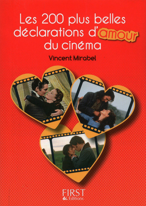 Couverture ebook de Le Petit Livre de - Les 200 plus belles répliques d'amour du cinéma, de Vincent Mirabel