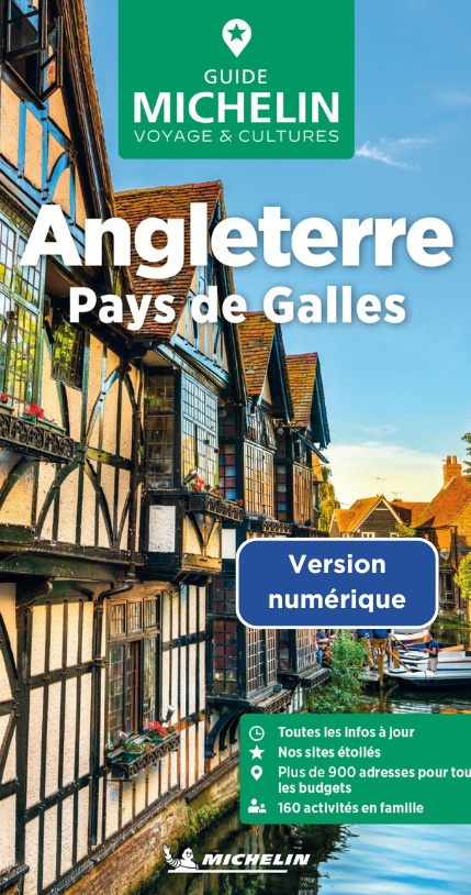 ebook cover of Guide Vert Angleterre, Pays de Galles, by Collectif Michelin