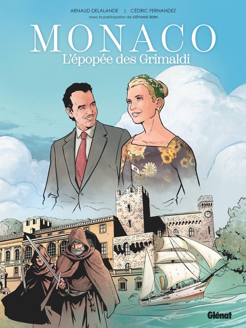 Couverture ebook de Monaco : l'épopée des Grimaldi, de Cédric Fernandez