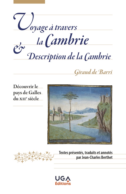 Couverture ebook de Voyage à travers la Cambrie & Description de la Cambrie, de Giraud de Barri
