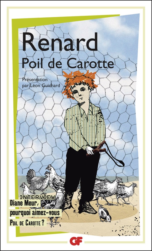 Couverture ebook de Poil de carotte, de Jules Renard