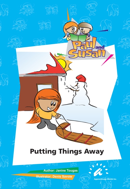 ebook cover of Putting things Away, by Janine Tougas