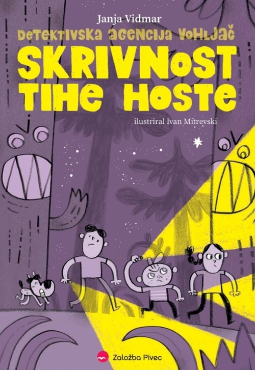 Couverture ebook de Skrivnost Tihe hoste, de Janja Vidmar