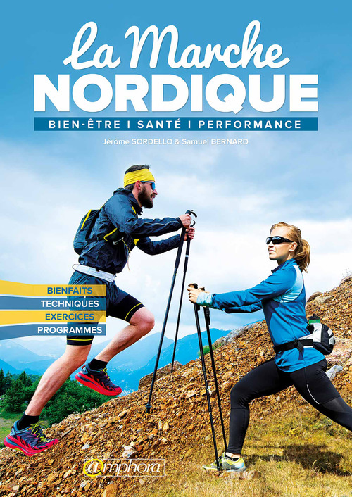 Couverture ebook de La Marche nordique, de Samuel Bernard, Jérôme Sordello
