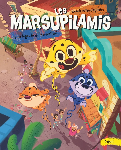 Couverture ebook de Les Marsupilamis - Tome 1 - La légende du Marsupilami, de Amanda Deibert, Goum