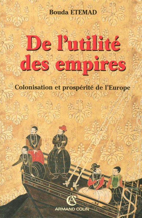 Couverture ebook de De l'utilité des empires, de Bouda Etemad