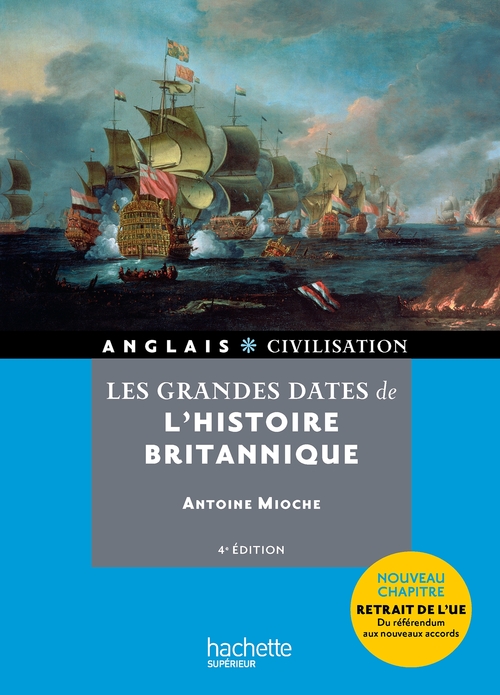 Couverture ebook de Les grandes dates de l'histoire britannique - Ebook epub, de Antoine Mioche