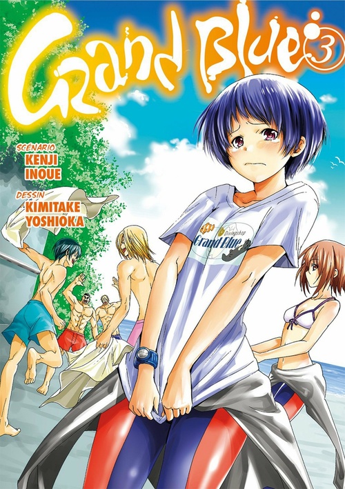 Couverture ebook de Grand Blue - Tome 3, de Kenji Inoue