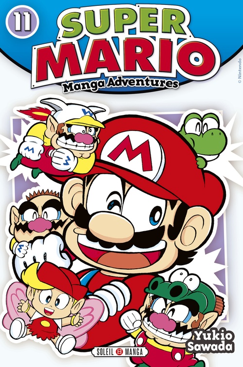 Couverture ebook de Super Mario Manga Adventures T11, de Nintendo, Yukio Sawada